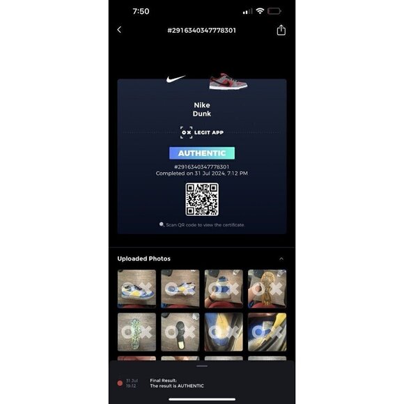 Nike Dunk Low Supreme Ronaldo R9 Mercurial Men Size 9 318643-071 Blue Shoes - Picture 2 of 16